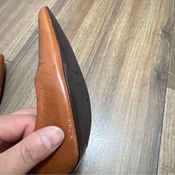 Ralph Lauren Brown Leather Heels - Picture 5 of 8